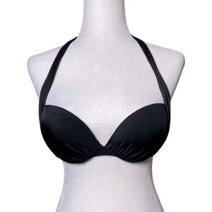 H&M Push-up Bikini Top Black SZ 34B